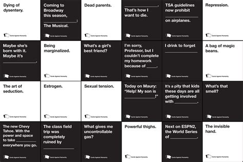 cards against humanity ita online